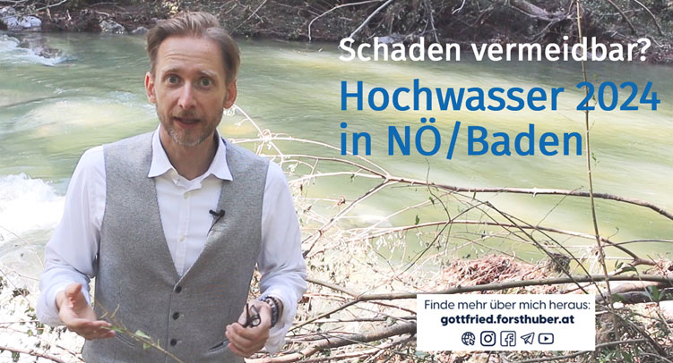 Wäre der Schaden durch das Hochwasser vermeidbar gewesen?  „Schwarz-Grün ist mittlerweile zum Sicherheitsrisiko geworden!“ FPÖ-Dringlichkeitsantrag angekündigt.